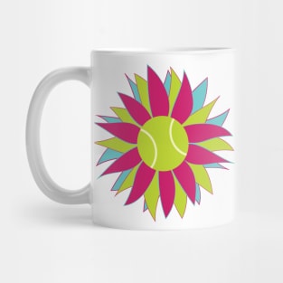 Padel Flower Mug